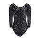 Emilio Pucci Black Polyamide Bodysuit