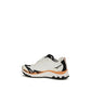 Off-White Multicolor Polyester Athletic Sneakers