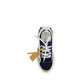 Off-White Multicolor Fabric Athletic Sneakers