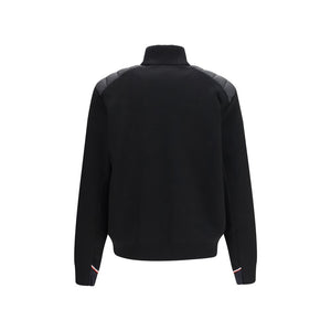 Moncler Grenoble Black Wool Oves Aries Cardigan