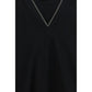 Brunello Cucinelli Black Cotton T-Shirt