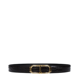Tom Ford Brown Leather Regular Belt
