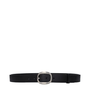 Tom Ford Black Leather Regular Belt