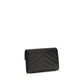 Saint Laurent Black Lamb Ovis Aries Wallet