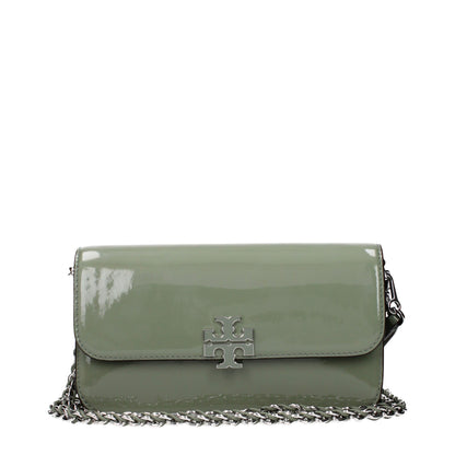 Tory Burch Green Leather Handbag