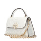 Tory Burch White Leather Handbag