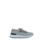 Brunello Cucinelli Gray Cotton Athletic Sneakers