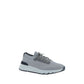 Brunello Cucinelli Gray Cotton Athletic Sneakers
