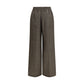 Brunello Cucinelli Brown Linen Casual Pants