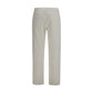 The Row White Cotton Straight-Leg Jeans