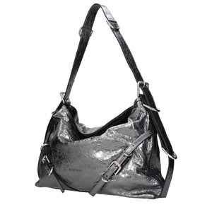 Givenchy Gray Leather Shoulder Bag