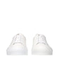 Givenchy White Leather Low Top Sneakers