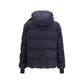 Moncler Grenoble Blue Wool Oves Aries Full-Length Jacket