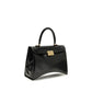 Balenciaga Black Calf Leather Bos Taurus Shoulder Bag