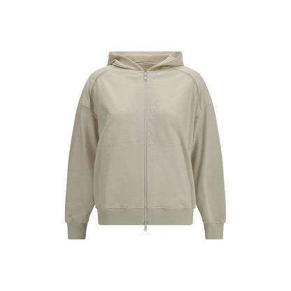 Brunello Cucinelli Beige Cotton Sweatshirt