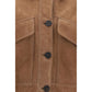 Brunello Cucinelli Brown Calf Leather Bos Taurus Leather Jacket