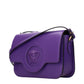Versace Purple Leather Crossbody Bag
