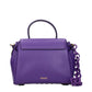 Versace Purple Leather Handbag