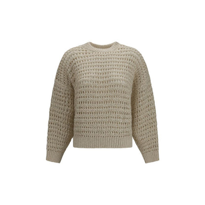 Brunello Cucinelli Beige Wool Oves Aries Sweatshirt
