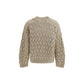 Brunello Cucinelli Beige Mohair Sweatshirt