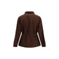 Prada Brown Polyester Full-Length Jacket