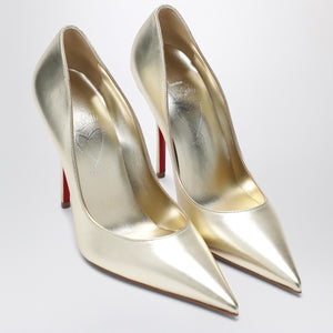 Christian Louboutin Christian Louboutin Miss Z pumps in silver laminated nappa leather