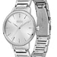 Hugo Boss Womens 1502539 Signature Silver Tone Stainless Steel Watch