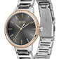 Hugo Boss Womens 1502569 Signature Two Tone Stainless Steel Watch