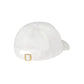 White hard hat on a white background
