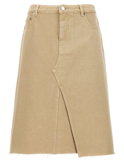 Tory Burch Deconstructed Midi Skirt