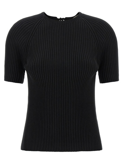 Tory Burch Back Closure Sweater