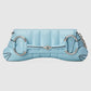 Gucci Horsebit Chain Medium Shoulder Bag Quilted Light Blue