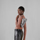 Gucci Horsebit Chain Small Shoulder Bag Quilted Grey