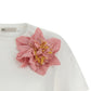 Tory Burch Floral Applique T-shirt
