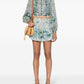 Zimmermann Zimmermann Ottie Tuck Linen Shorts