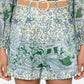 Zimmermann Zimmermann Ottie Tuck Linen Shorts