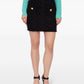Balmain Balmain High-waisted bouclé miniskirt