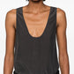 Saint Laurent Saint Laurent Henley-neck silk tank top