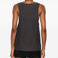 Saint Laurent Saint Laurent Henley-neck silk tank top