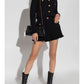 Versace Versace Heritage tweed mini shorts