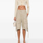 Versace Versace Barocco lurex cropped cardigan