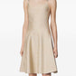 Versace Versace Barocco jacquard flared mini dress