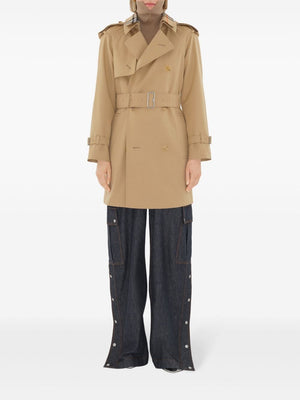 Burberry Burberry Trench coat with Vintage Check motif