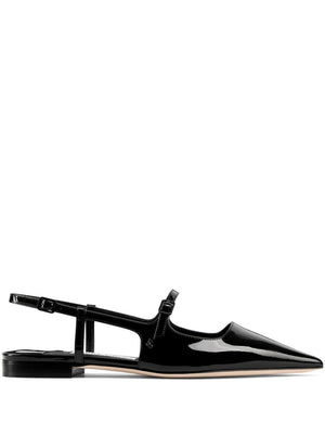 Jimmy Choo Jimmy Choo Didi Flat Patent Leather Low Shoes