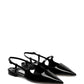 Jimmy Choo Jimmy Choo Didi Flat Patent Leather Low Shoes