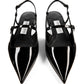 Jimmy Choo Jimmy Choo Didi Flat Patent Leather Low Shoes