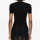 Balenciaga Perforated BB T-shirt
