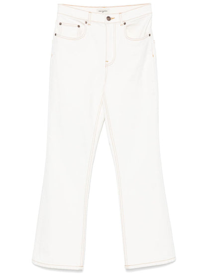 Tory Burch denim jeans - white