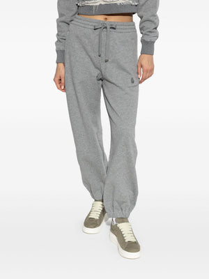 Alexander McQueen Logo-embroidered track pants