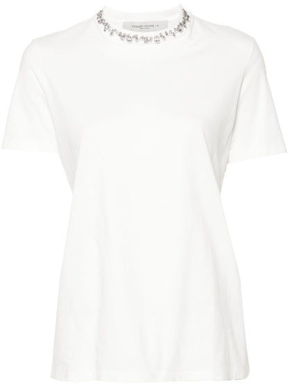 Golden Goose Golden Goose rhinestone-embellished Cotton T-shirt